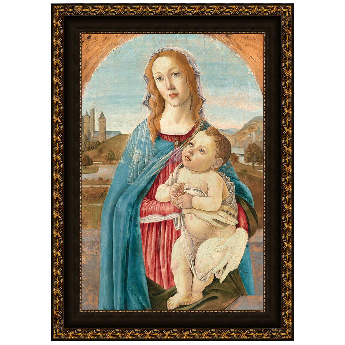 Virgem e o Menino - Sandro Botticelli