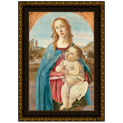 Virgem e o Menino - Sandro Botticelli