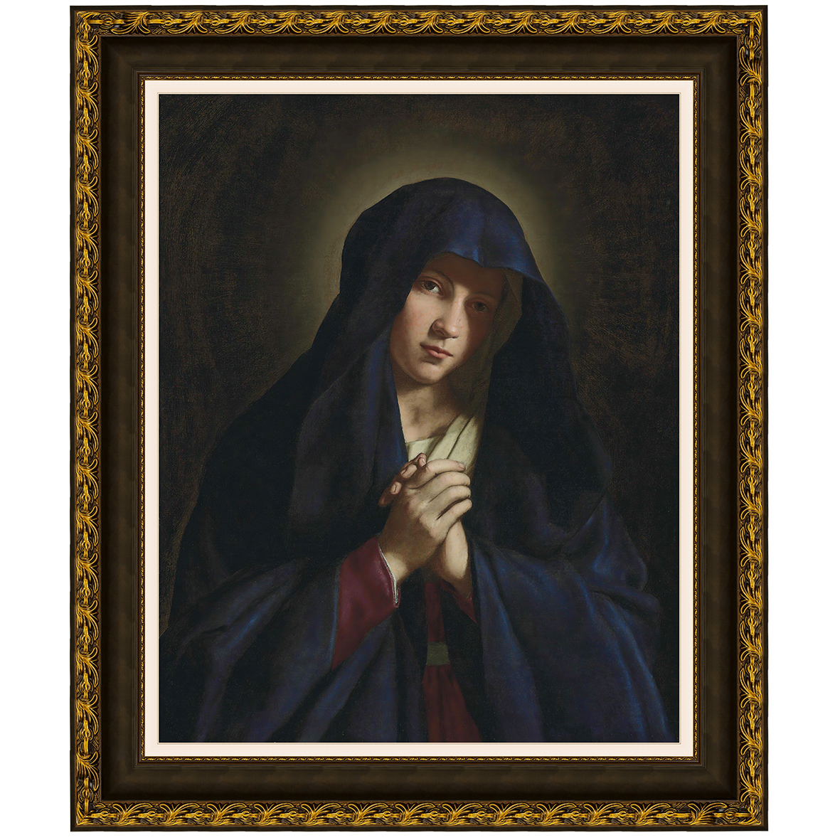 Virgem Mãe Rezando - Giovanni Battista Salvi da Sassoferrato
