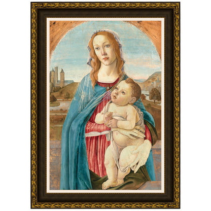 Virgem e o Menino - Sandro Botticelli