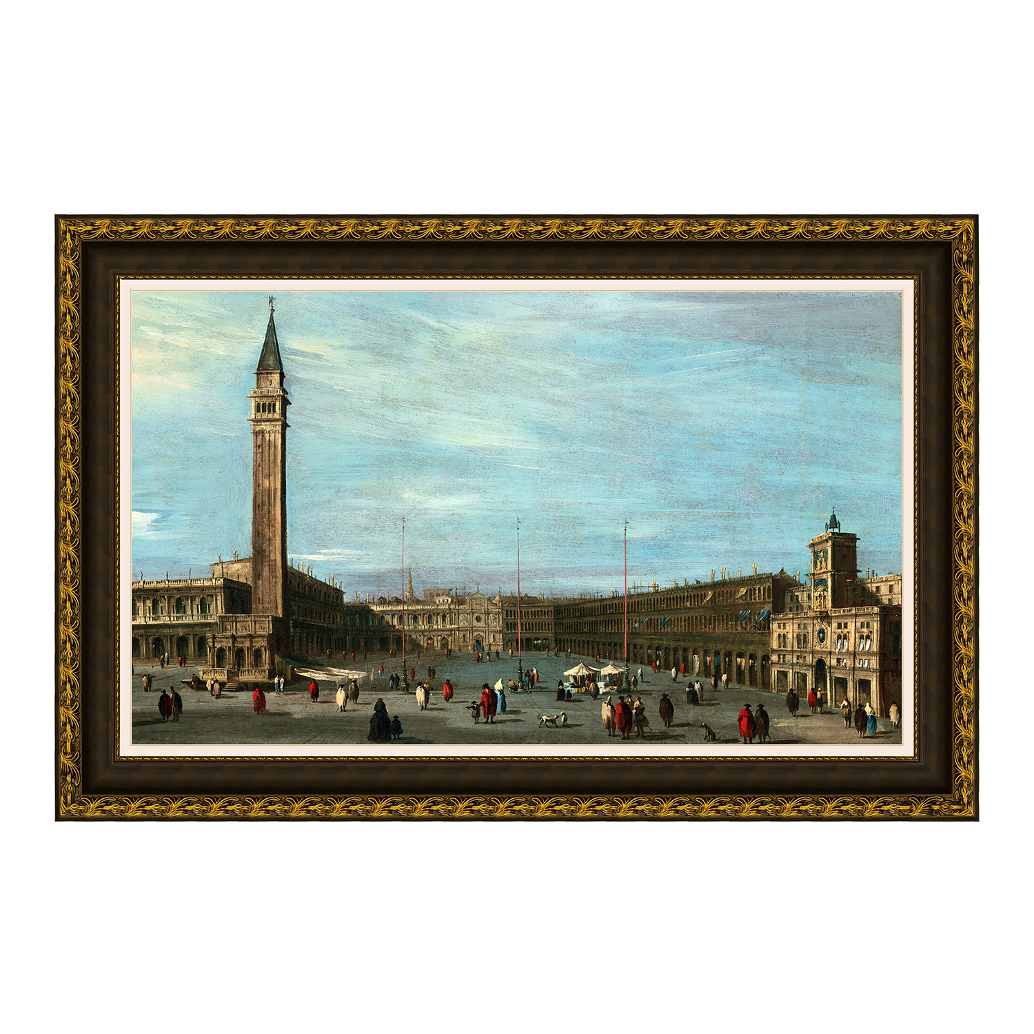 A Piazza San Marco, Veneza, voltada para o oeste - Francesco Guardi