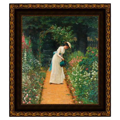 Jardim de Minha Esposa - Edmund Blair Leighton
