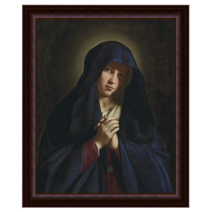 Virgem Mãe Rezando - Giovanni Battista Salvi da Sassoferrato