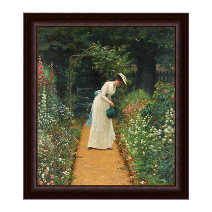 Jardim de Minha Esposa - Edmund Blair Leighton