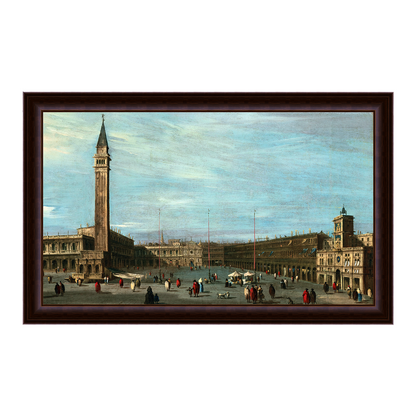 A Piazza San Marco, Veneza, voltada para o oeste - Francesco Guardi