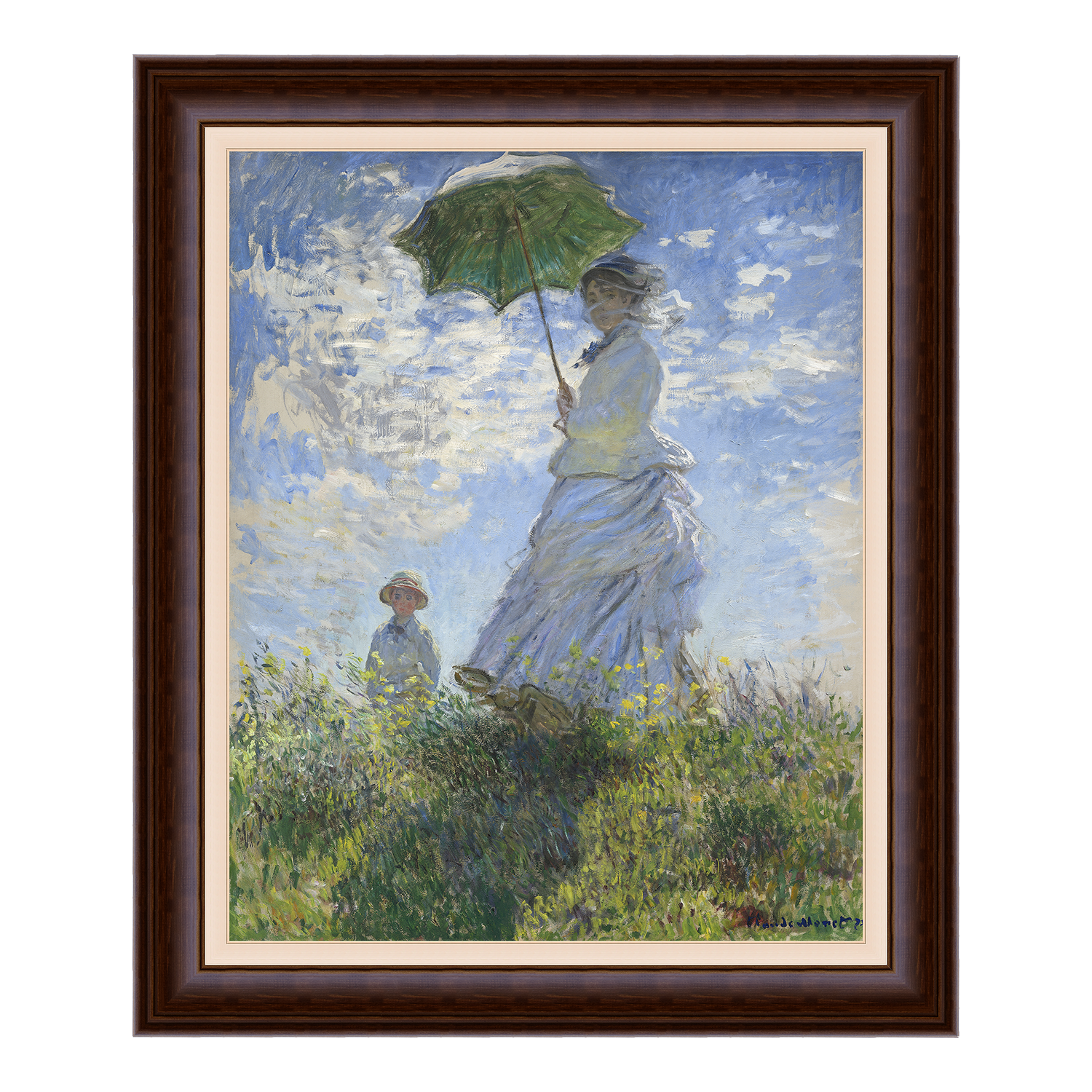 Madame Monet e seu filho - Claude Monet