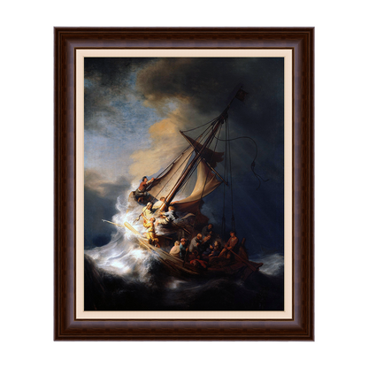 Tempestade no mar da Galileia - Rembrandt