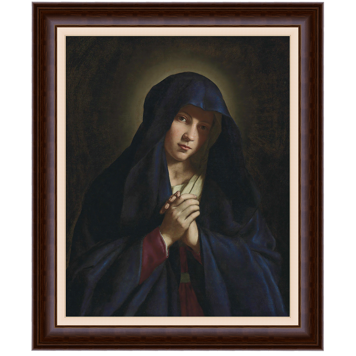 Virgem Mãe Rezando - Giovanni Battista Salvi da Sassoferrato