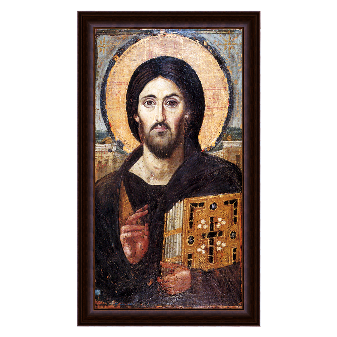 O Cristo Pantocrator do Mosteiro de Santa Catarina no Sinai