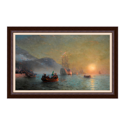 Despedida de Colombo - Ivan Konstantinovich Aivazovsky