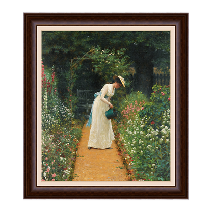 Jardim de Minha Esposa - Edmund Blair Leighton