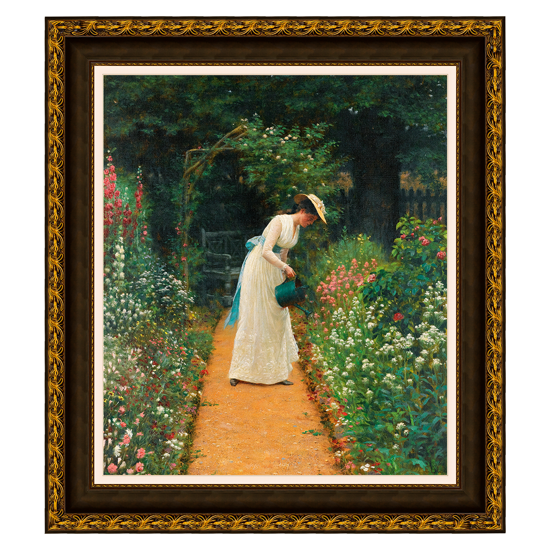 Jardim de Minha Esposa - Edmund Blair Leighton