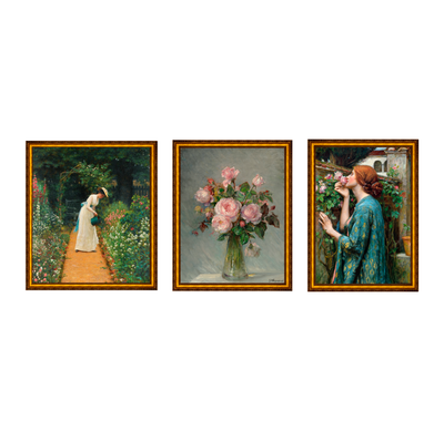 Composição de Quadros - A Alma da Rosa