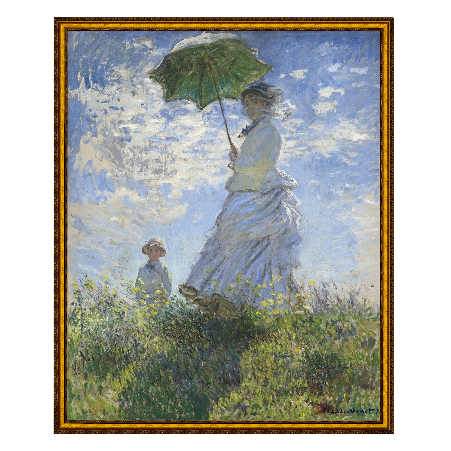 Madame Monet e seu filho - Claude Monet