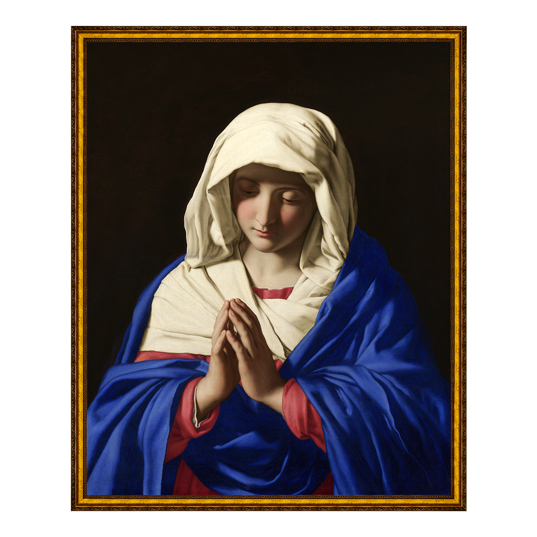 A Virgem em Oração - Giovanni Battista Salvi da Sassoferrato