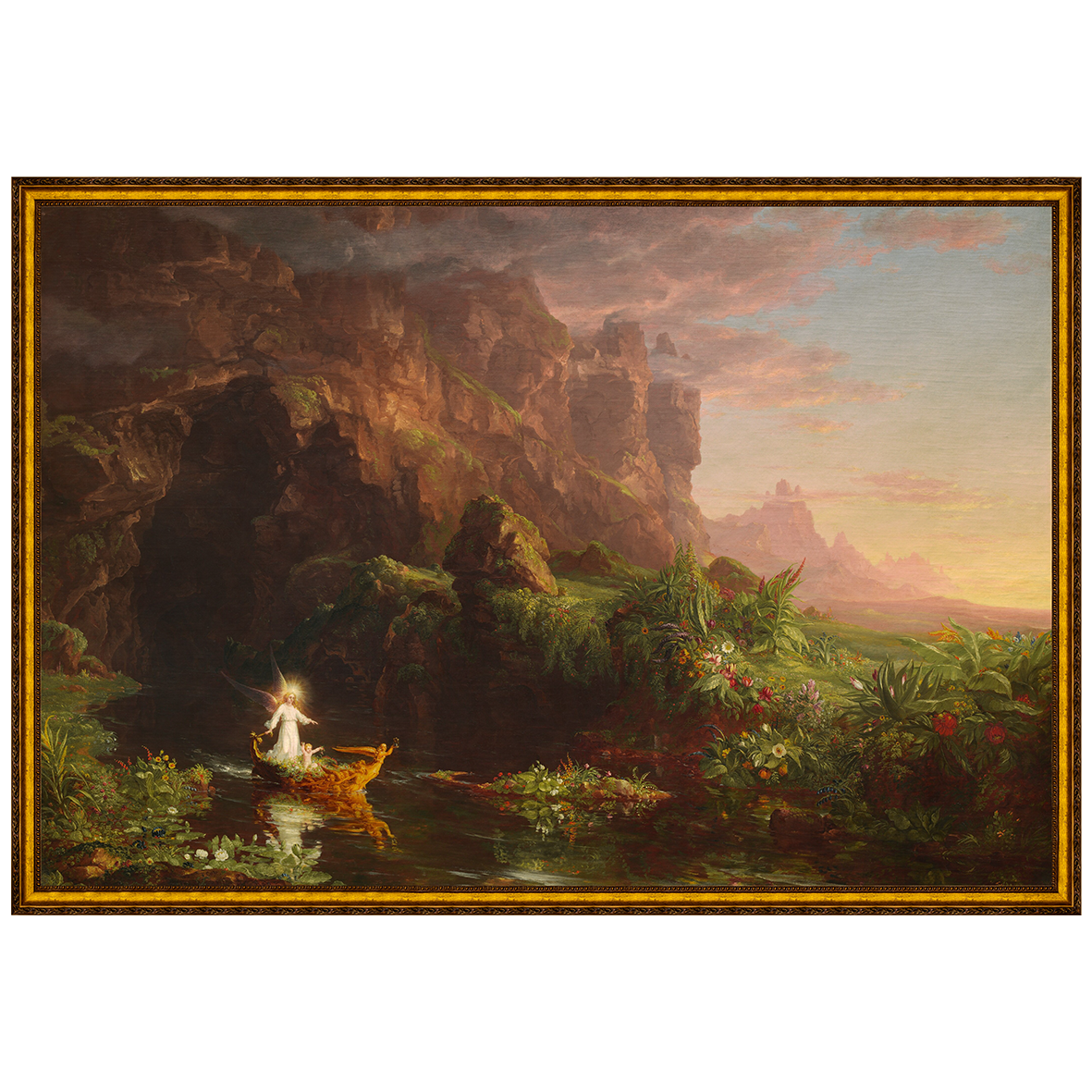 Viagem da vida: infância - Thomas Cole