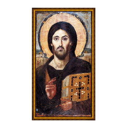 O Cristo Pantocrator do Mosteiro de Santa Catarina no Sinai