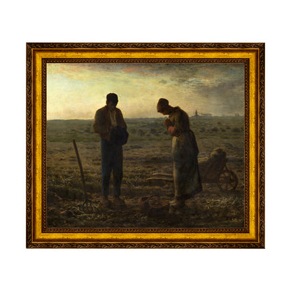 Quadro de Mesa - O Angelus - Jean François Millet