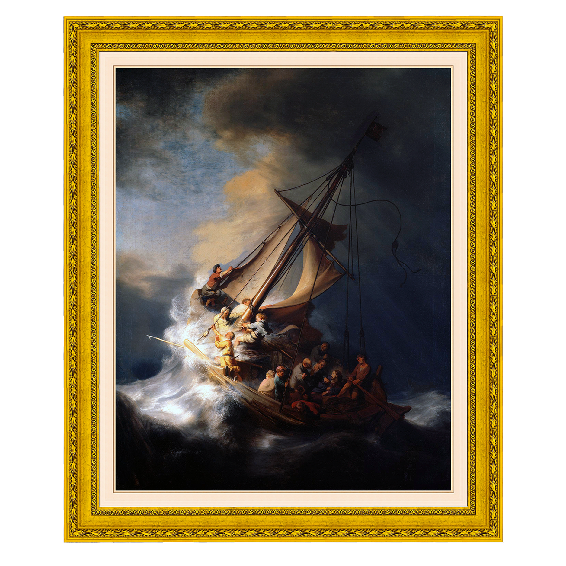 Tempestade no mar da Galileia - Rembrandt