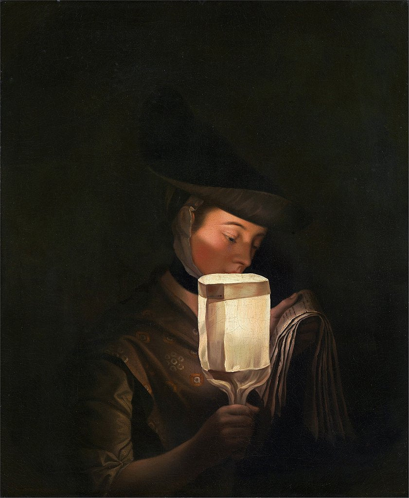 A Cantora da Balada - Henry Robert Morland
