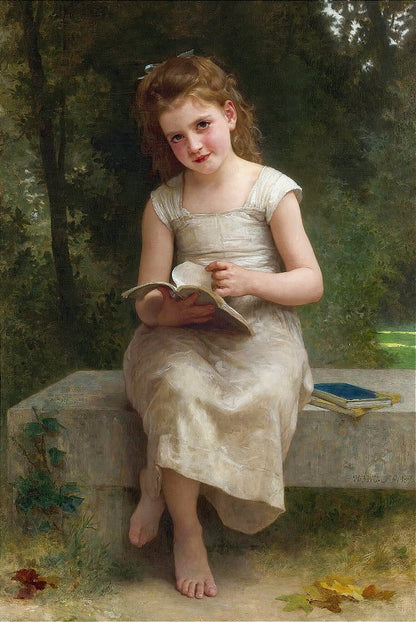 A leitora - William bouguereau