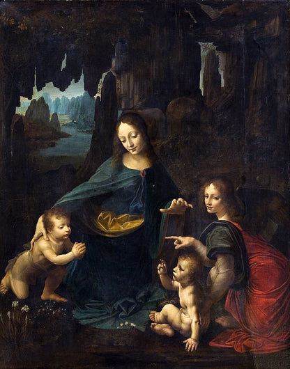 A Virgem das Rochas - Leonardo Da Vinci