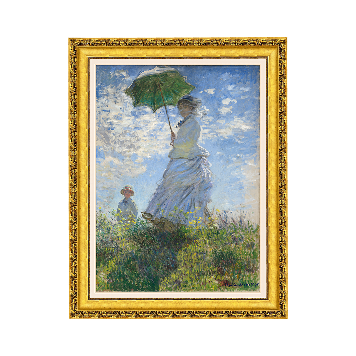 Madame Monet e seu filho - Claude Monet