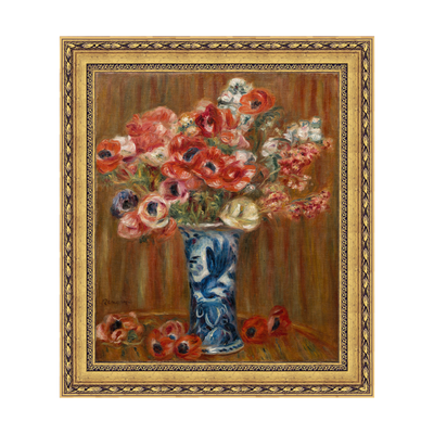 Dourada Floral - Sem Passe-Partout