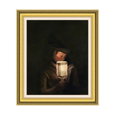 Dourada Lisa - Com Passe-Partout