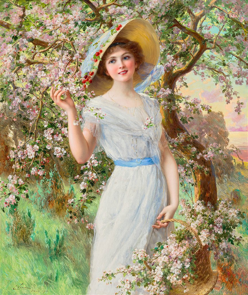 Flor de cerejeira - Émile Vernon