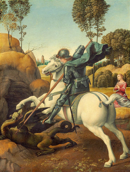São Jorge e o Dragão - Rafael