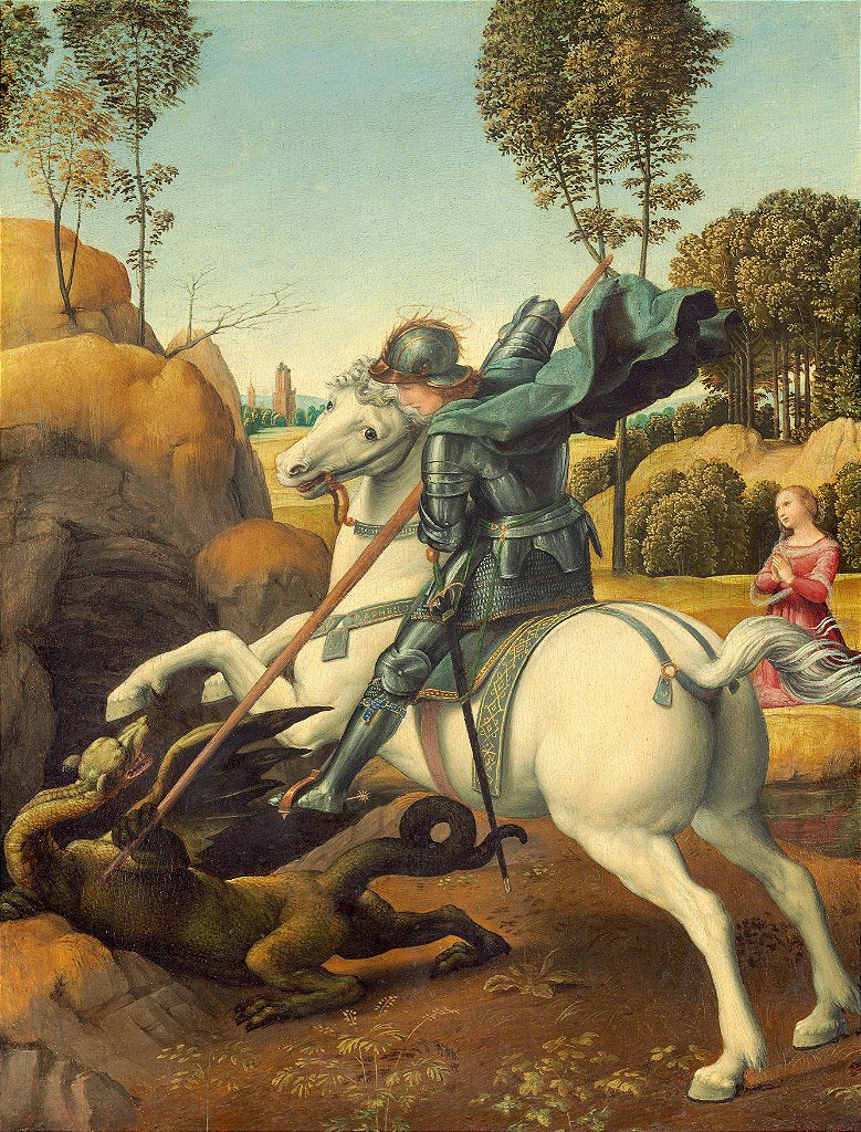 São Jorge e o Dragão - Rafael