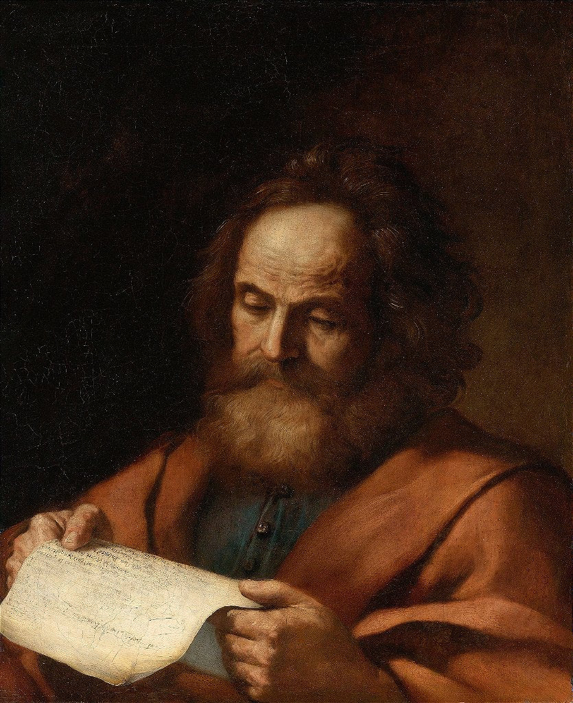 São Lucas - Guercino