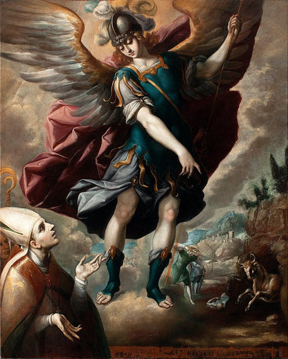 São Miguel e o Touro - Sebastián López de Arteaga