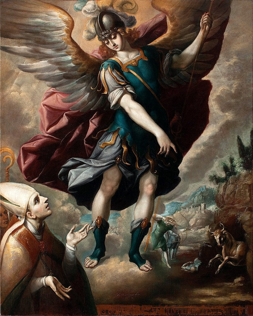 São Miguel e o Touro - Sebastián López de Arteaga