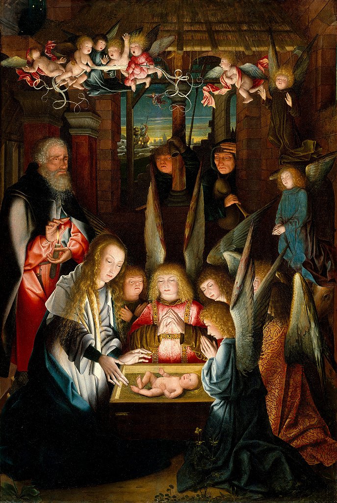 A Adoração dos Pastores - Philippe de Champaigne