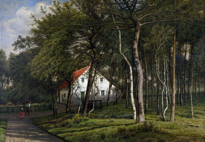 Uma casa de guarda florestal em Putte (1894) - Jean Pierre François Lamorinière