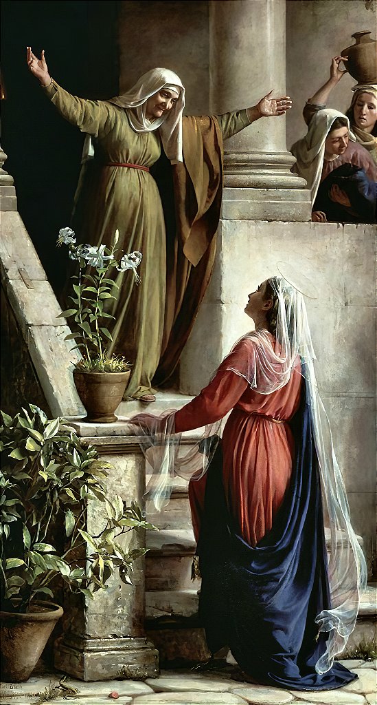 Maria e Isabel - Carl Bloch