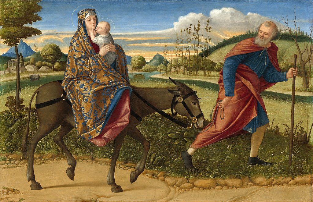 A Fuga para o Egito - Vittore Carpaccio