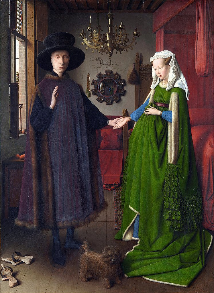 O Retrato de Arnolfini (1434) - Jan van Eyck