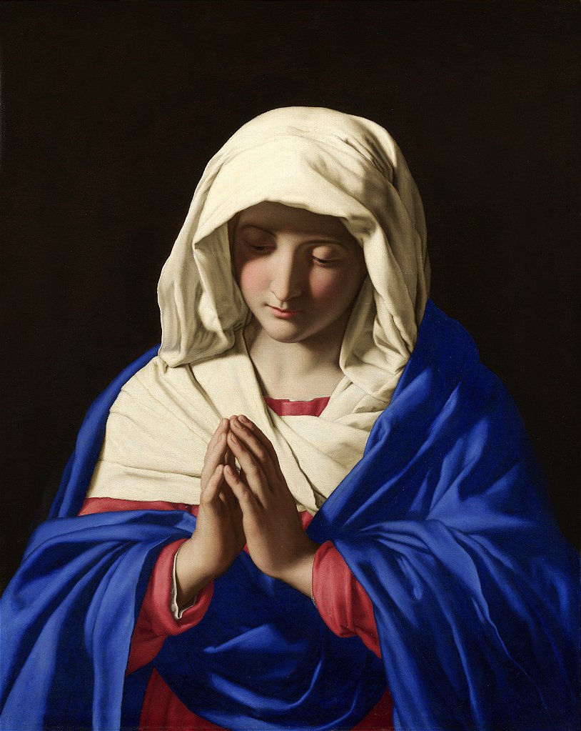 A Virgem em Oração - Giovanni Battista Salvi da Sassoferrato
