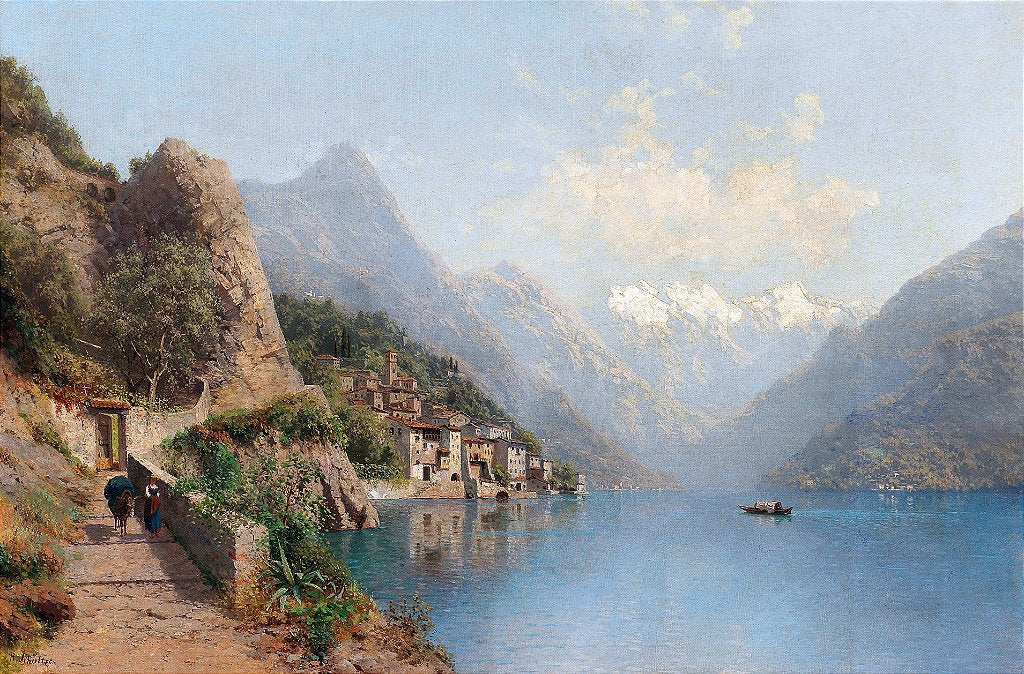 Gandria no Lago Lugano - Robert Schultze