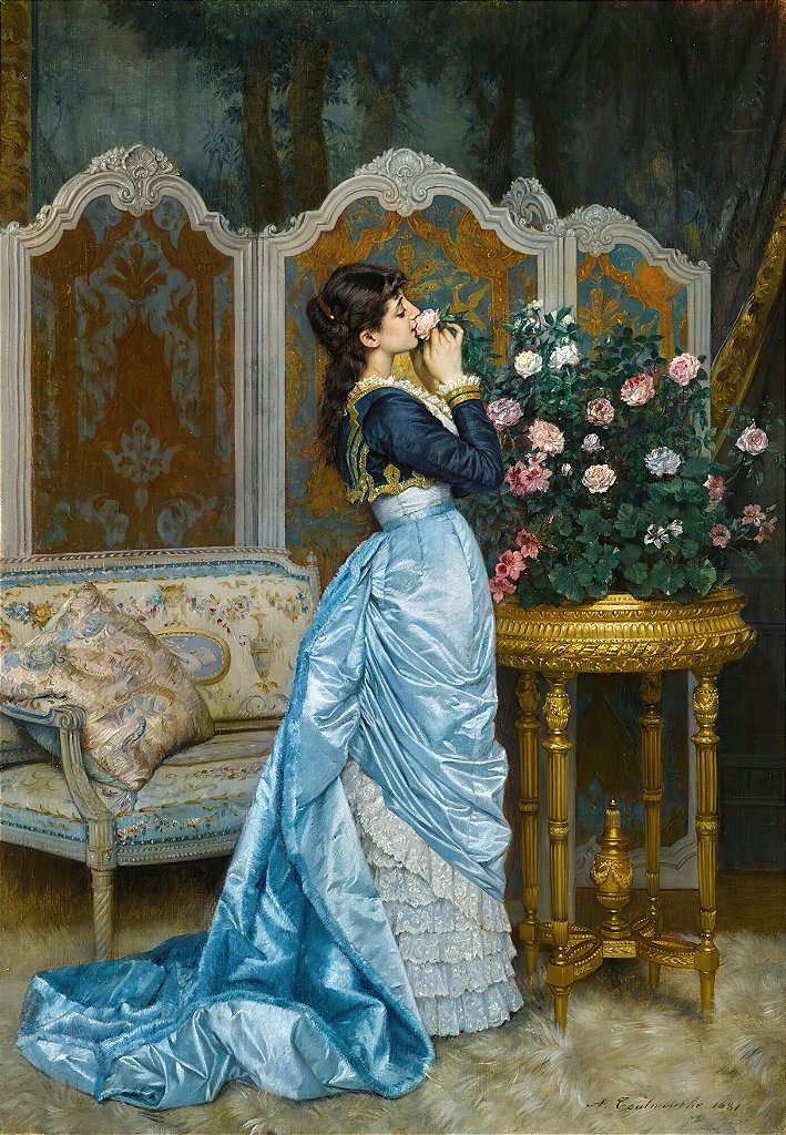 Sonhando Acordada - Auguste Toulmouche