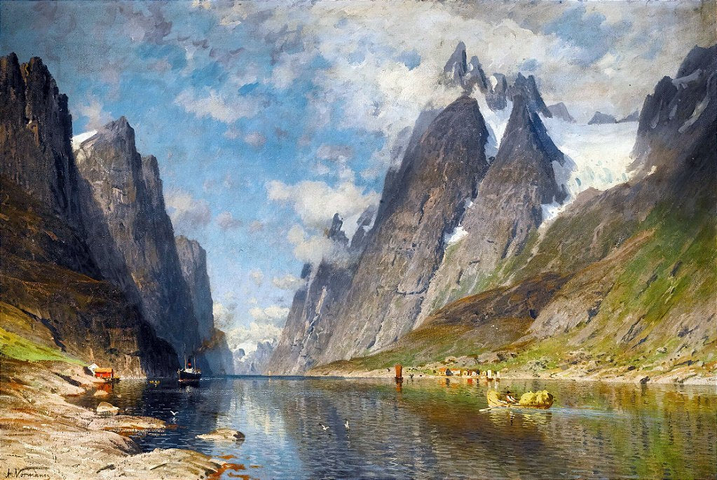 Um fiorde norueguês - Adelsteen Normann