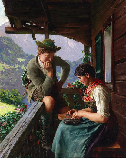 Uma serenata - Emil Rau