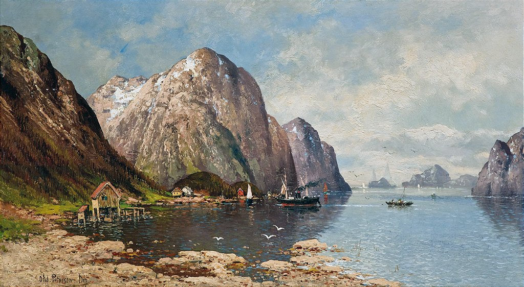 Um fiorde - Olaf Petersen