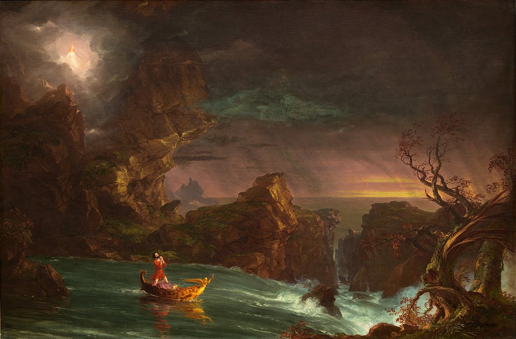 Viagem da vida: Adulto - Thomas Cole