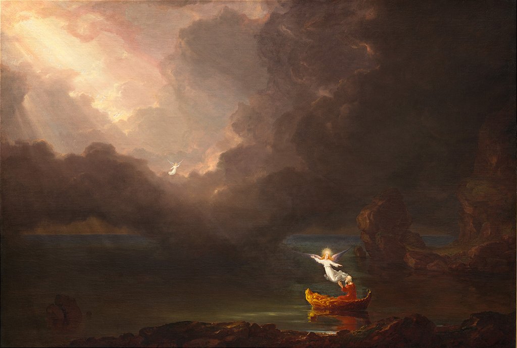 Viagem da vida: Velhice - Thomas Cole
